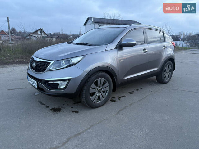 Сірий Кіа Sportage, об'ємом двигуна 2 л та пробігом 163 тис. км за 14950 $, фото 2 на Automoto.ua