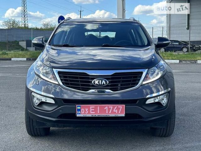 Серый Киа Sportage, объемом двигателя 2 л и пробегом 219 тыс. км за 15200 $, фото 1 на Automoto.ua