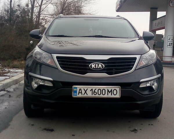 Серый Киа Sportage, объемом двигателя 1.7 л и пробегом 219 тыс. км за 12950 $, фото 1 на Automoto.ua