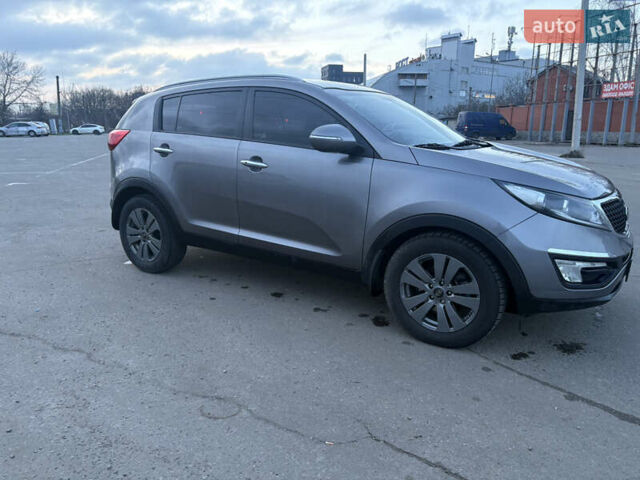 Сірий Кіа Sportage, об'ємом двигуна 2 л та пробігом 163 тис. км за 14950 $, фото 1 на Automoto.ua