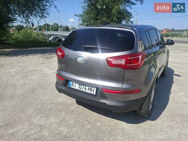 Киа Sportage 2013 в Белой Церкве на Automoto.ua Серый Киа Sportage, объемом двигателя 2.4 л и пробегом 212 тыс. км за 11700 $, фото 1 на Automoto.ua