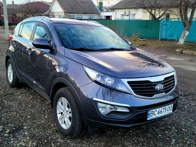 Сірий Кіа Sportage, об'ємом двигуна 2 л та пробігом 135 тис. км за 12500 $, фото 1 на Automoto.ua