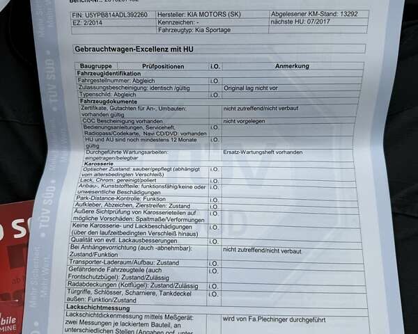 Серый Киа Sportage, объемом двигателя 1.6 л и пробегом 110 тыс. км за 11999 $, фото 49 на Automoto.ua