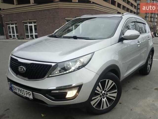 Серый Киа Sportage, объемом двигателя 2 л и пробегом 216 тыс. км за 13299 $, фото 1 на Automoto.ua