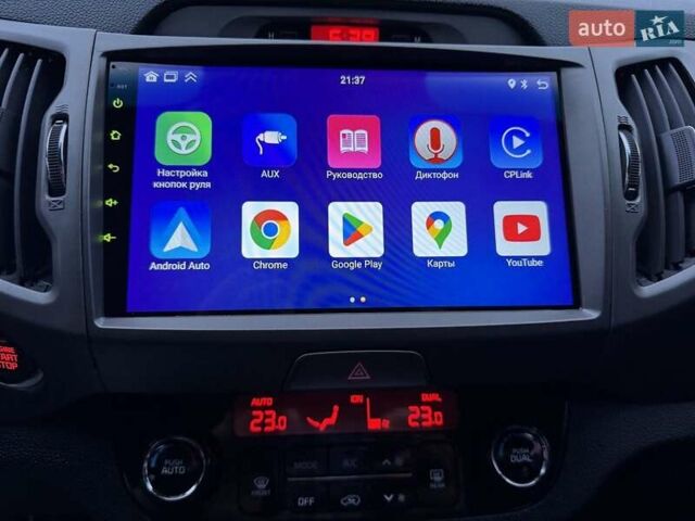 Серый Киа Sportage, объемом двигателя 2 л и пробегом 161 тыс. км за 13999 $, фото 18 на Automoto.ua