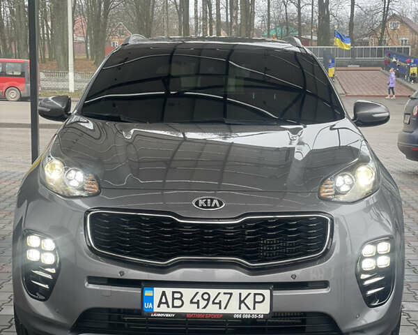 Серый Киа Sportage, объемом двигателя 2 л и пробегом 134 тыс. км за 20500 $, фото 2 на Automoto.ua