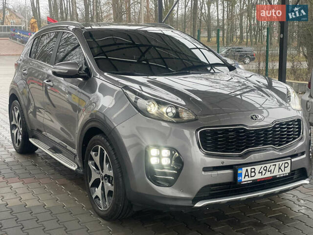 Серый Киа Sportage, объемом двигателя 2 л и пробегом 134 тыс. км за 20500 $, фото 3 на Automoto.ua