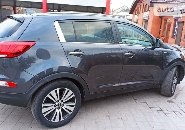 Серый Киа Sportage, объемом двигателя 2 л и пробегом 220 тыс. км за 16499 $, фото 19 на Automoto.ua