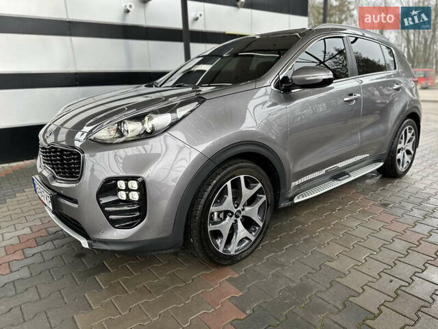 Серый Киа Sportage, объемом двигателя 2 л и пробегом 134 тыс. км за 20500 $, фото 16 на Automoto.ua