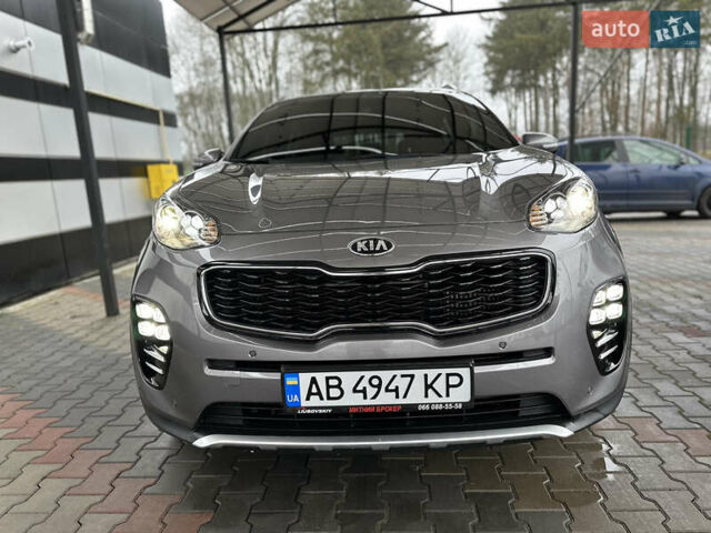 Серый Киа Sportage, объемом двигателя 2 л и пробегом 134 тыс. км за 20500 $, фото 19 на Automoto.ua