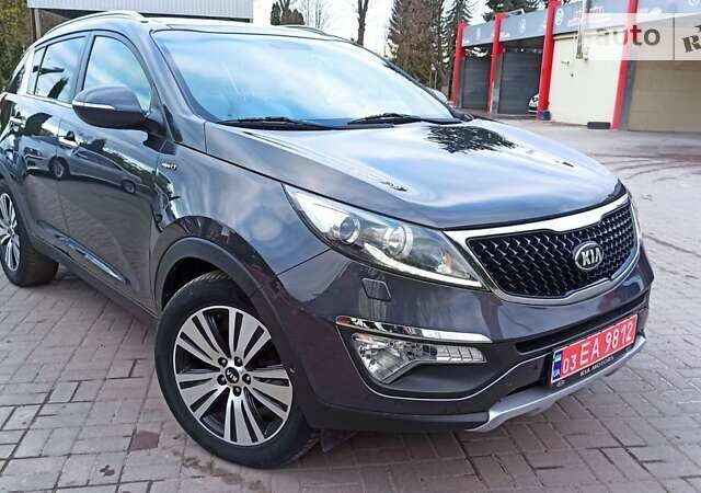 Серый Киа Sportage, объемом двигателя 2 л и пробегом 220 тыс. км за 16499 $, фото 12 на Automoto.ua