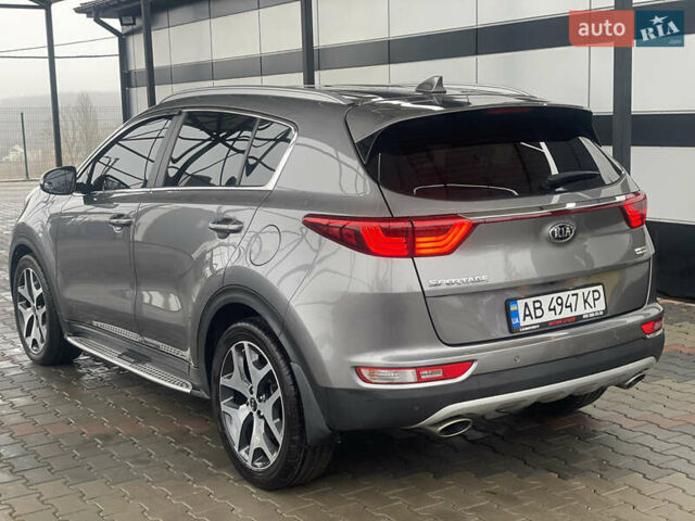 Серый Киа Sportage, объемом двигателя 2 л и пробегом 134 тыс. км за 20500 $, фото 9 на Automoto.ua