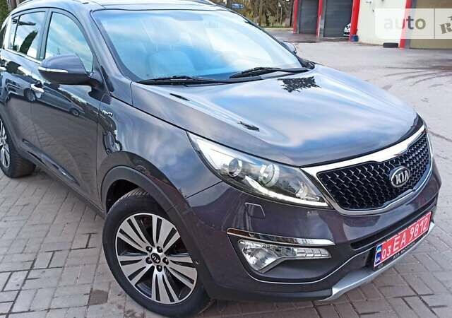 Серый Киа Sportage, объемом двигателя 2 л и пробегом 220 тыс. км за 16499 $, фото 13 на Automoto.ua