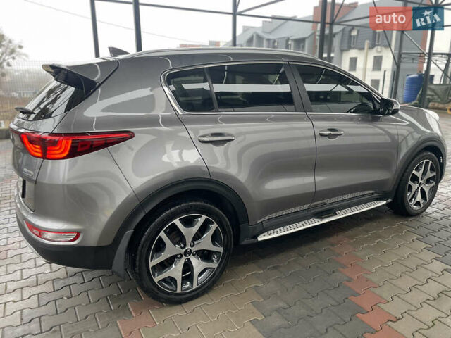 Серый Киа Sportage, объемом двигателя 2 л и пробегом 134 тыс. км за 20500 $, фото 5 на Automoto.ua