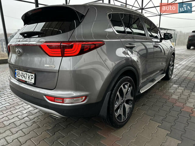 Серый Киа Sportage, объемом двигателя 2 л и пробегом 134 тыс. км за 20500 $, фото 22 на Automoto.ua