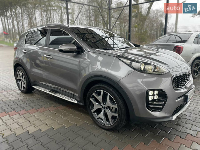 Серый Киа Sportage, объемом двигателя 2 л и пробегом 134 тыс. км за 20500 $, фото 4 на Automoto.ua
