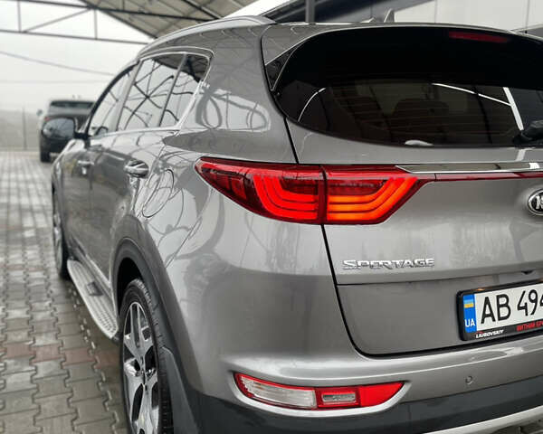 Серый Киа Sportage, объемом двигателя 2 л и пробегом 134 тыс. км за 20500 $, фото 10 на Automoto.ua