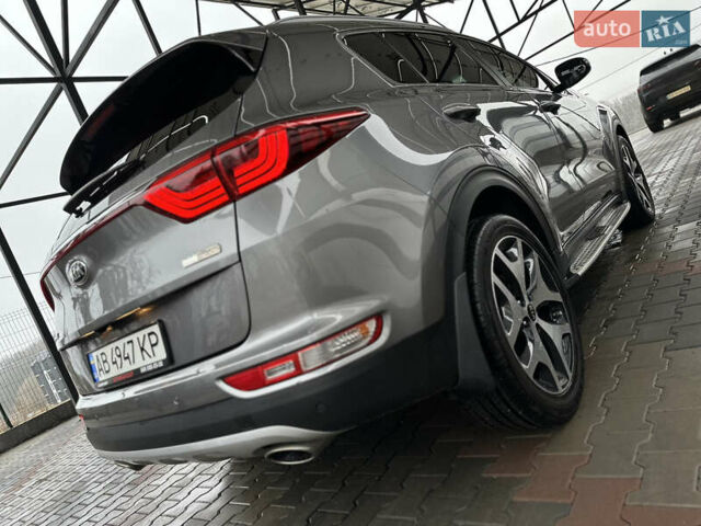 Серый Киа Sportage, объемом двигателя 2 л и пробегом 134 тыс. км за 20500 $, фото 27 на Automoto.ua