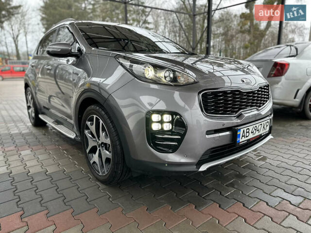 Серый Киа Sportage, объемом двигателя 2 л и пробегом 134 тыс. км за 20500 $, фото 15 на Automoto.ua
