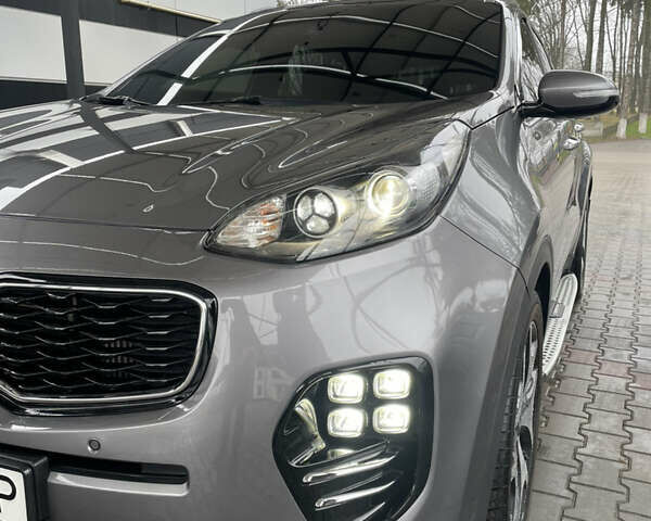 Серый Киа Sportage, объемом двигателя 2 л и пробегом 134 тыс. км за 20500 $, фото 14 на Automoto.ua