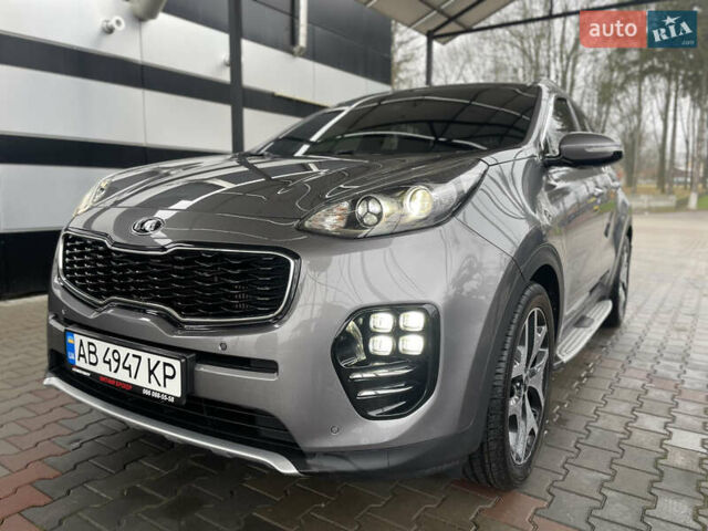 Серый Киа Sportage, объемом двигателя 2 л и пробегом 134 тыс. км за 20500 $, фото 13 на Automoto.ua