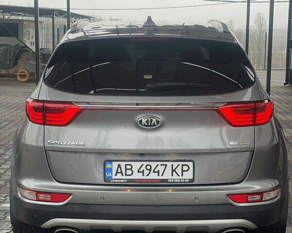 Серый Киа Sportage, объемом двигателя 2 л и пробегом 134 тыс. км за 20500 $, фото 7 на Automoto.ua