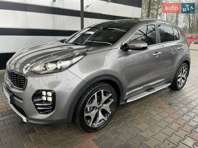 Серый Киа Sportage, объемом двигателя 2 л и пробегом 134 тыс. км за 20500 $, фото 12 на Automoto.ua