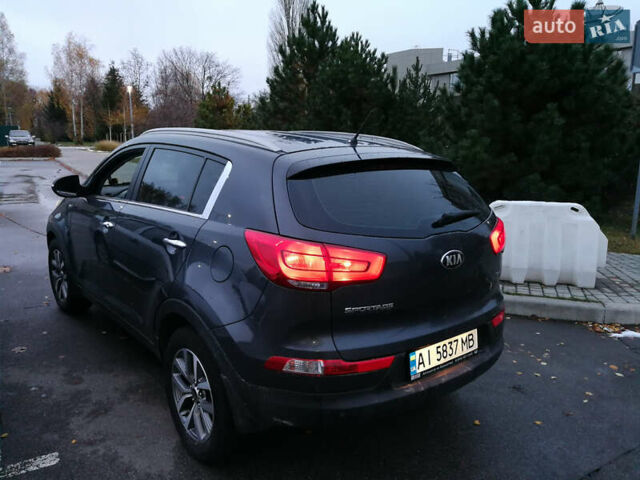 Серый Киа Sportage, объемом двигателя 2 л и пробегом 202 тыс. км за 17000 $, фото 1 на Automoto.ua