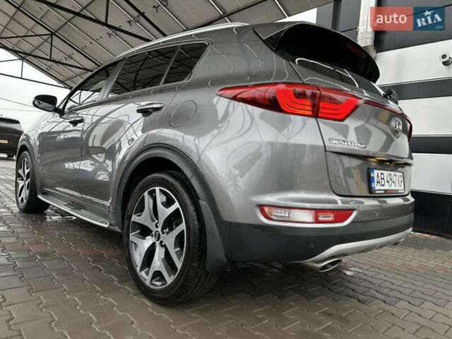 Серый Киа Sportage, объемом двигателя 2 л и пробегом 134 тыс. км за 20500 $, фото 23 на Automoto.ua