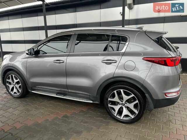 Серый Киа Sportage, объемом двигателя 2 л и пробегом 134 тыс. км за 20500 $, фото 11 на Automoto.ua