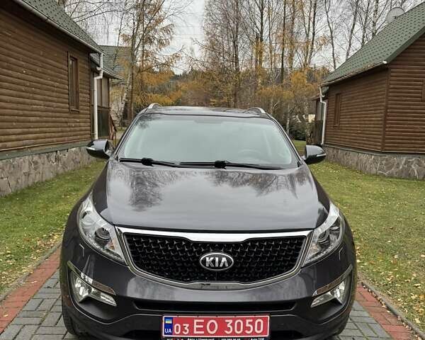 Серый Киа Sportage, объемом двигателя 2 л и пробегом 157 тыс. км за 17200 $, фото 3 на Automoto.ua