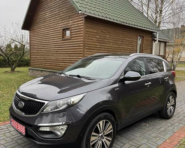 Серый Киа Sportage, объемом двигателя 2 л и пробегом 157 тыс. км за 17200 $, фото 18 на Automoto.ua