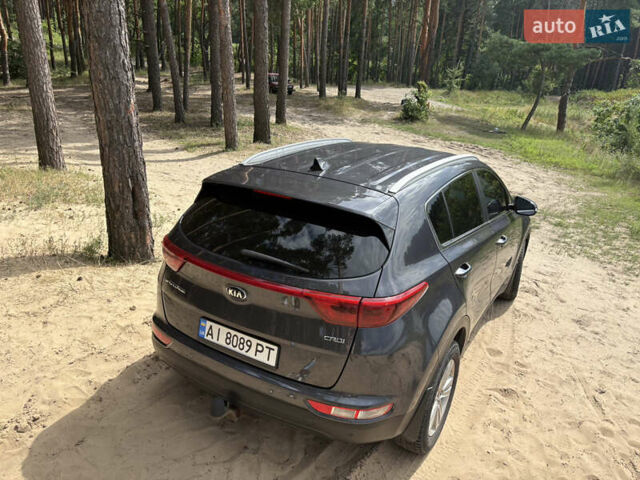 Серый Киа Sportage, объемом двигателя 2 л и пробегом 190 тыс. км за 19000 $, фото 3 на Automoto.ua