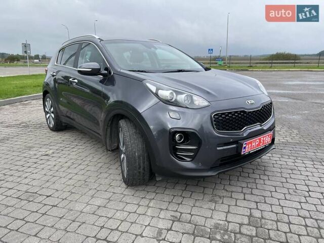 Серый Киа Sportage, объемом двигателя 1.7 л и пробегом 217 тыс. км за 15850 $, фото 4 на Automoto.ua