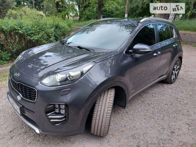 Сірий Кіа Sportage, об'ємом двигуна 2 л та пробігом 92 тис. км за 19999 $, фото 28 на Automoto.ua