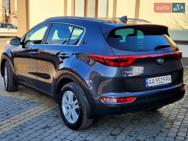 Серый Киа Sportage, объемом двигателя 2 л и пробегом 117 тыс. км за 17800 $, фото 5 на Automoto.ua