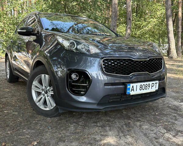 Серый Киа Sportage, объемом двигателя 2 л и пробегом 190 тыс. км за 19000 $, фото 9 на Automoto.ua