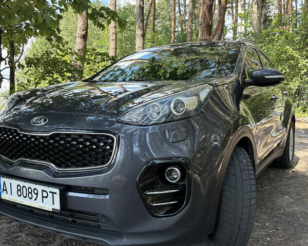 Серый Киа Sportage, объемом двигателя 2 л и пробегом 190 тыс. км за 19000 $, фото 10 на Automoto.ua
