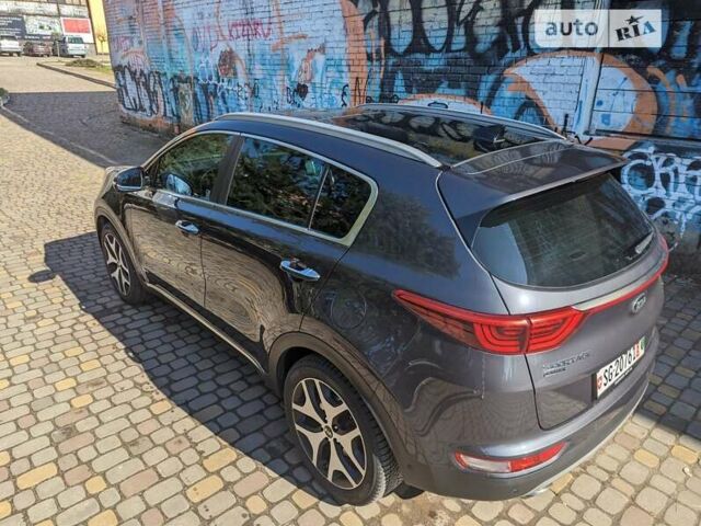 Серый Киа Sportage, объемом двигателя 2 л и пробегом 141 тыс. км за 22850 $, фото 16 на Automoto.ua