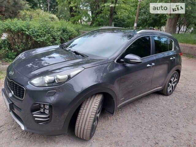 Сірий Кіа Sportage, об'ємом двигуна 2 л та пробігом 92 тис. км за 19999 $, фото 9 на Automoto.ua