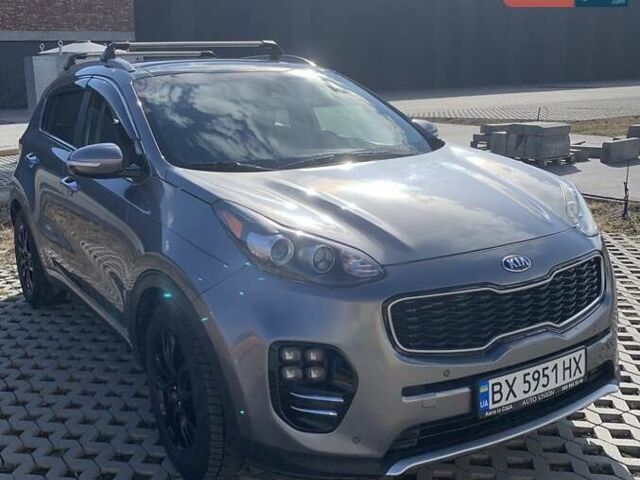 Серый Киа Sportage, объемом двигателя 2 л и пробегом 155 тыс. км за 17400 $, фото 2 на Automoto.ua