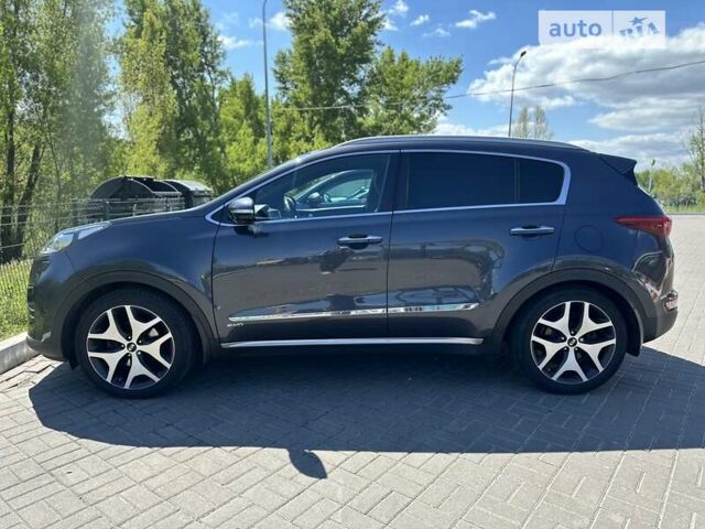 Серый Киа Sportage, объемом двигателя 2 л и пробегом 150 тыс. км за 26000 $, фото 6 на Automoto.ua