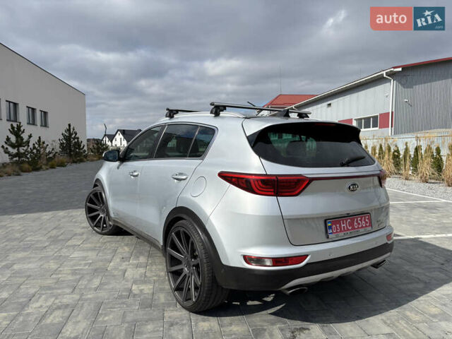 Серый Киа Sportage, объемом двигателя 2 л и пробегом 243 тыс. км за 22000 $, фото 7 на Automoto.ua
