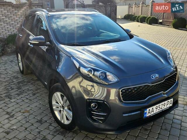 Серый Киа Sportage, объемом двигателя 2 л и пробегом 117 тыс. км за 17800 $, фото 1 на Automoto.ua