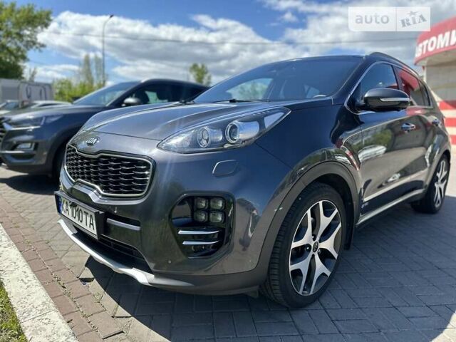 Серый Киа Sportage, объемом двигателя 2 л и пробегом 150 тыс. км за 26000 $, фото 5 на Automoto.ua