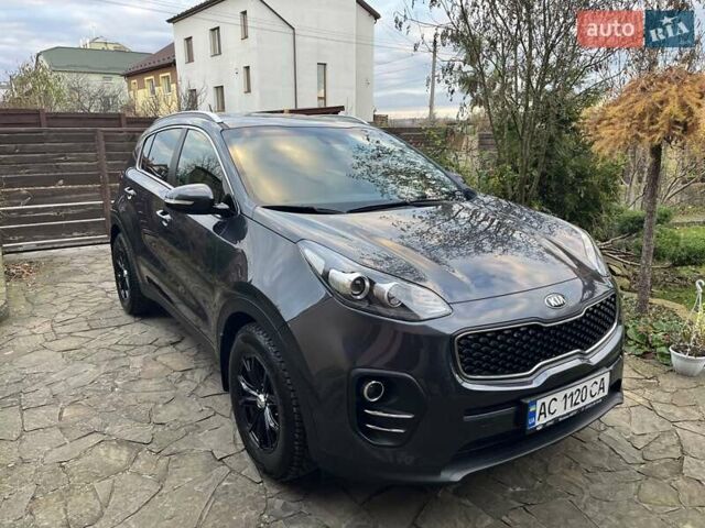 Серый Киа Sportage, объемом двигателя 1.7 л и пробегом 63 тыс. км за 17950 $, фото 2 на Automoto.ua