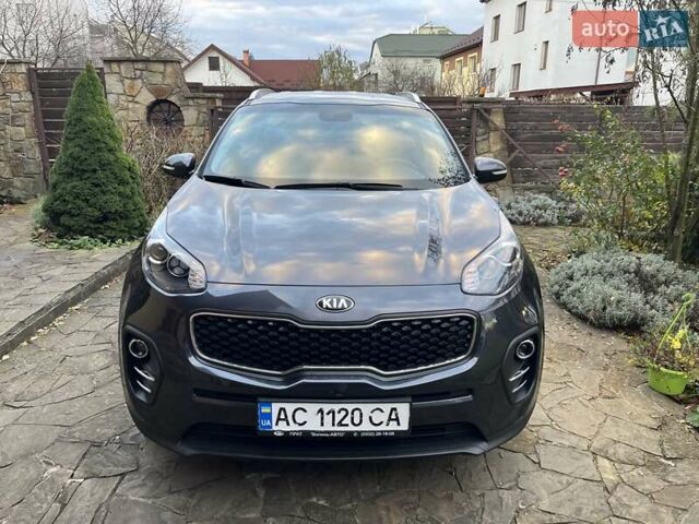 Серый Киа Sportage, объемом двигателя 1.7 л и пробегом 63 тыс. км за 17950 $, фото 1 на Automoto.ua
