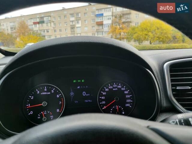 Сірий Кіа Sportage, об'ємом двигуна 2 л та пробігом 79 тис. км за 17800 $, фото 7 на Automoto.ua