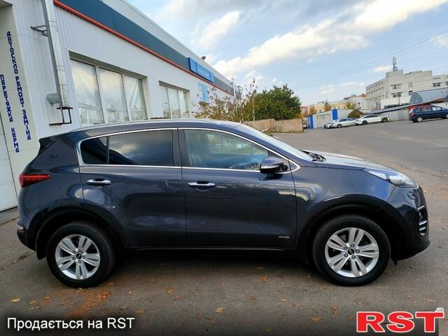 Серый Киа Sportage, объемом двигателя 2 л и пробегом 80 тыс. км за 17800 $, фото 3 на Automoto.ua