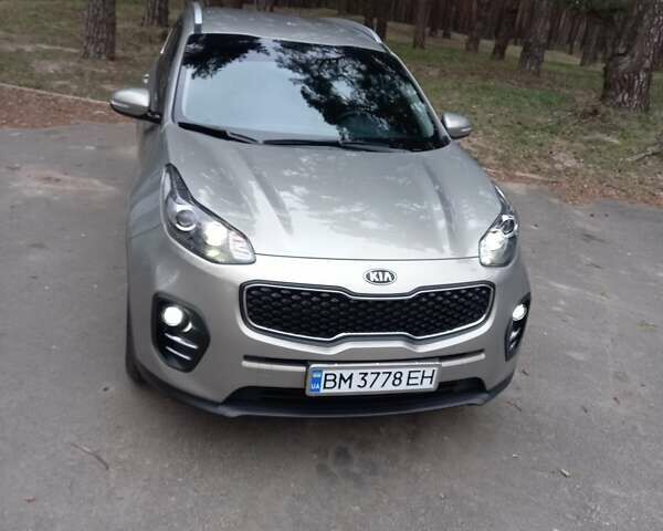 Серый Киа Sportage, объемом двигателя 2 л и пробегом 44 тыс. км за 21999 $, фото 3 на Automoto.ua